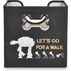 Star Wars Dog Toy Basket Collapsible Puppy Bin Storage Organizer Large Pet Box